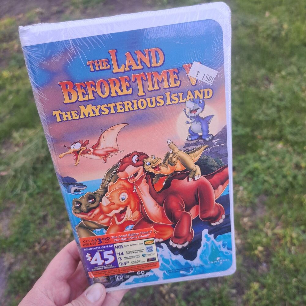 NEW SEALED The Land Before Time V Family/Adventure VHS 1997 Dino Classic Movie